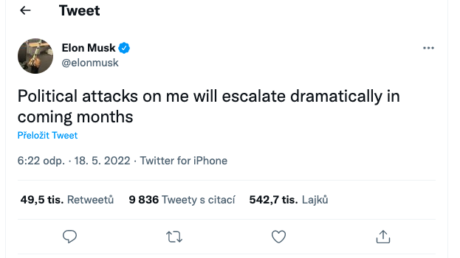 Musk, Tweet