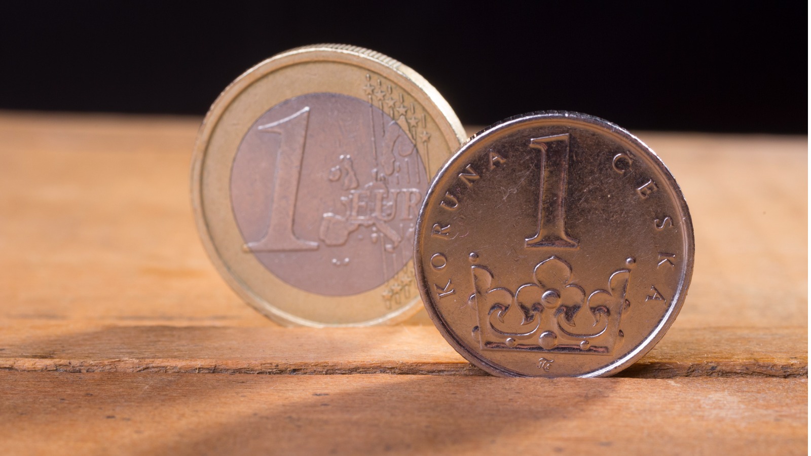 euro a koruna