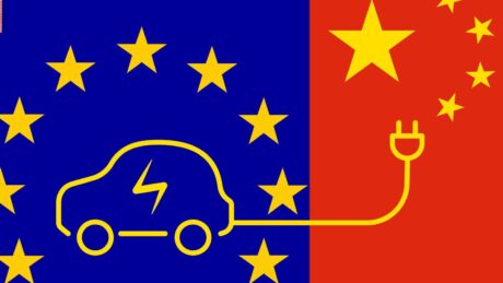 elektromobil, Čína, EU