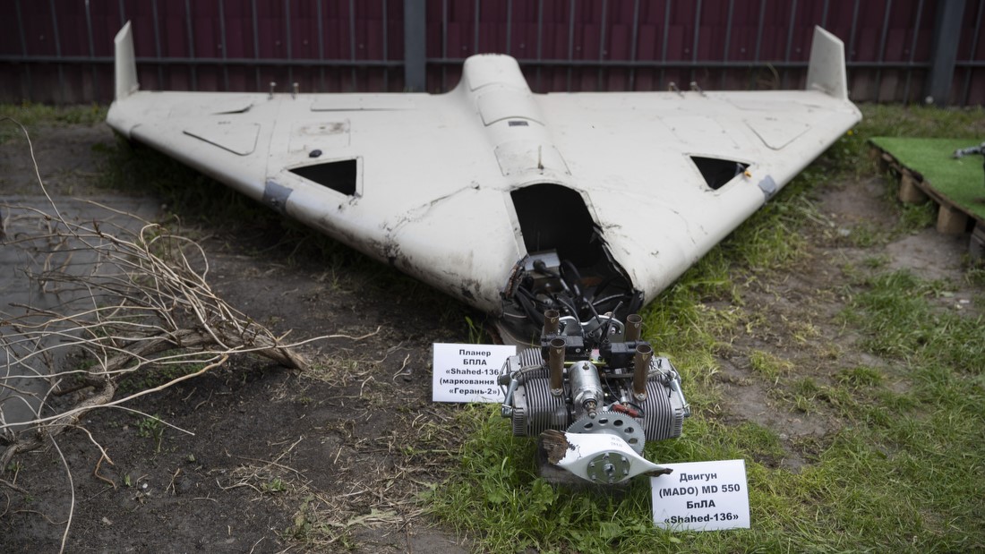 Od začátku války na Ukrajině Rusko nakoupilo nejméně 6 000 íránských dronů Šáhid-136. Ilustrační foto: Kyivcity.gov.ua, CC BY 4.0, https://commons.wikimedia.org/w/index.php?curid=132000753