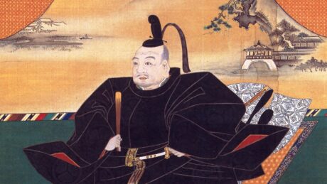 Tokugawův portrét. Zdroj: Kanō Tan'yū – Osaka Castle main tower, Volné dílo, https://commons.wikimedia.org/w/index.php?curid=9558314