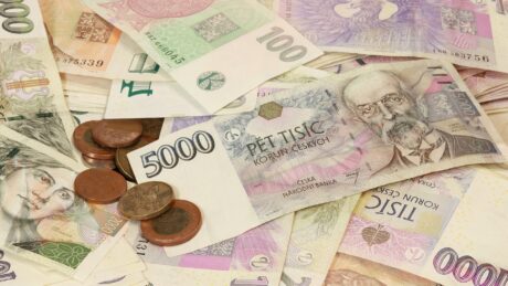 koruna, mince