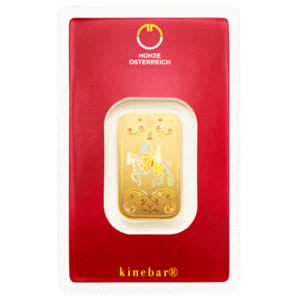 Münze Österreich zlatý slitek 10 g