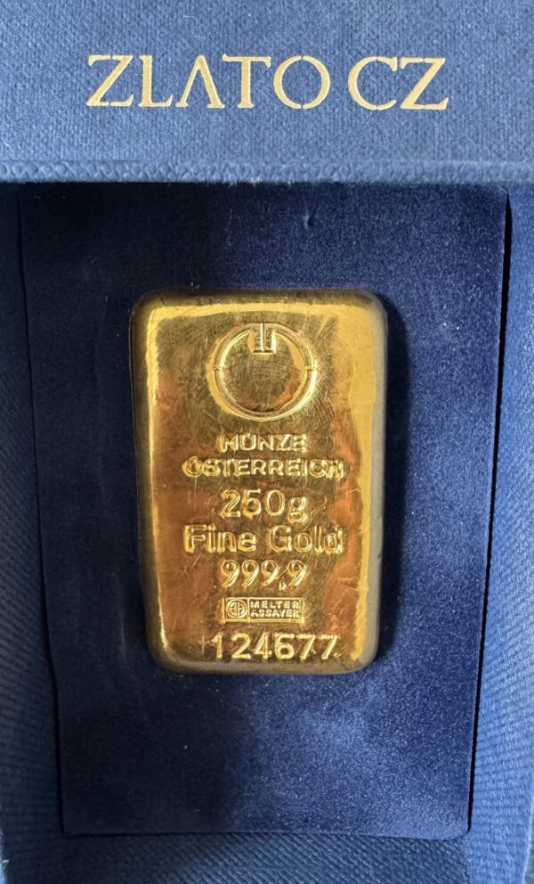 Münze Österreich zlatý slitek 250 g - Image 2
