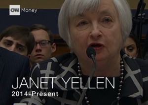 Šéfka americké centrální banky (Fed) Janet Yellenová. Foto: CNN Money