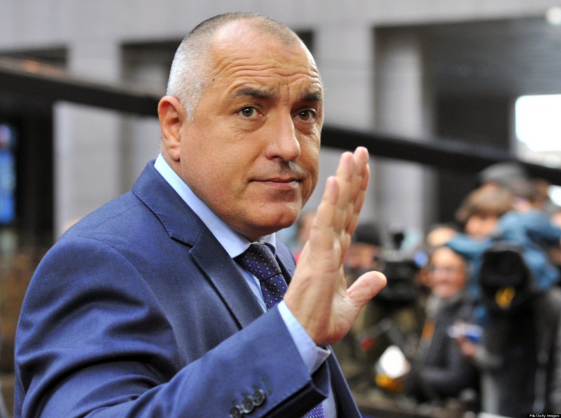 Bulgarian Prime Minister Boyko Borisov arrives at the EU Headquarters on February 7, 2013 in Brussels, on the first day of a two-day European Union leaders summit. European Union leaders head into a fresh clash over the EU's budget with the only certainty being that proposals for several years will be cut back. AFP PHOTO / GEORGES GOBET (Photo credit should read GEORGES GOBET/AFP/Getty Images)