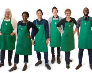 Starbucks Coffee v průběhu příštích pěti let v 75 zemích, kde působí, zaměstná deset tisíc uprchlíků. Reprofoto: news.starbucks.com