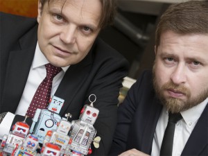 Zakladatelé fondu Quant Pavel Kohout a Aleš Michl. Reprofoto: robotsicav.com