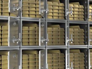 Centrální banky celého světa skladují celkem 33 248,5 tuny zlata. Tento údaj je přibližným odhadem Mezinárodního měnového fondu. Foto: iStock